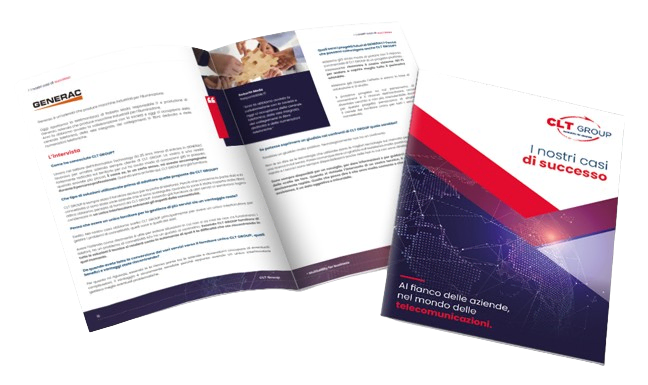 Mockup case history CLT Group Srl