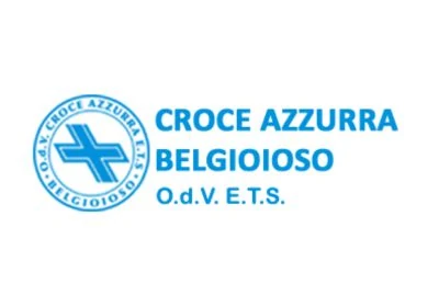 Logo croce azzurra belgioioso
