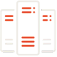 Icona Data Center Bianca